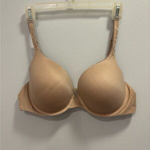 Victoria's Secret Beige Body by Victoria Perfect Shape Bra 38C